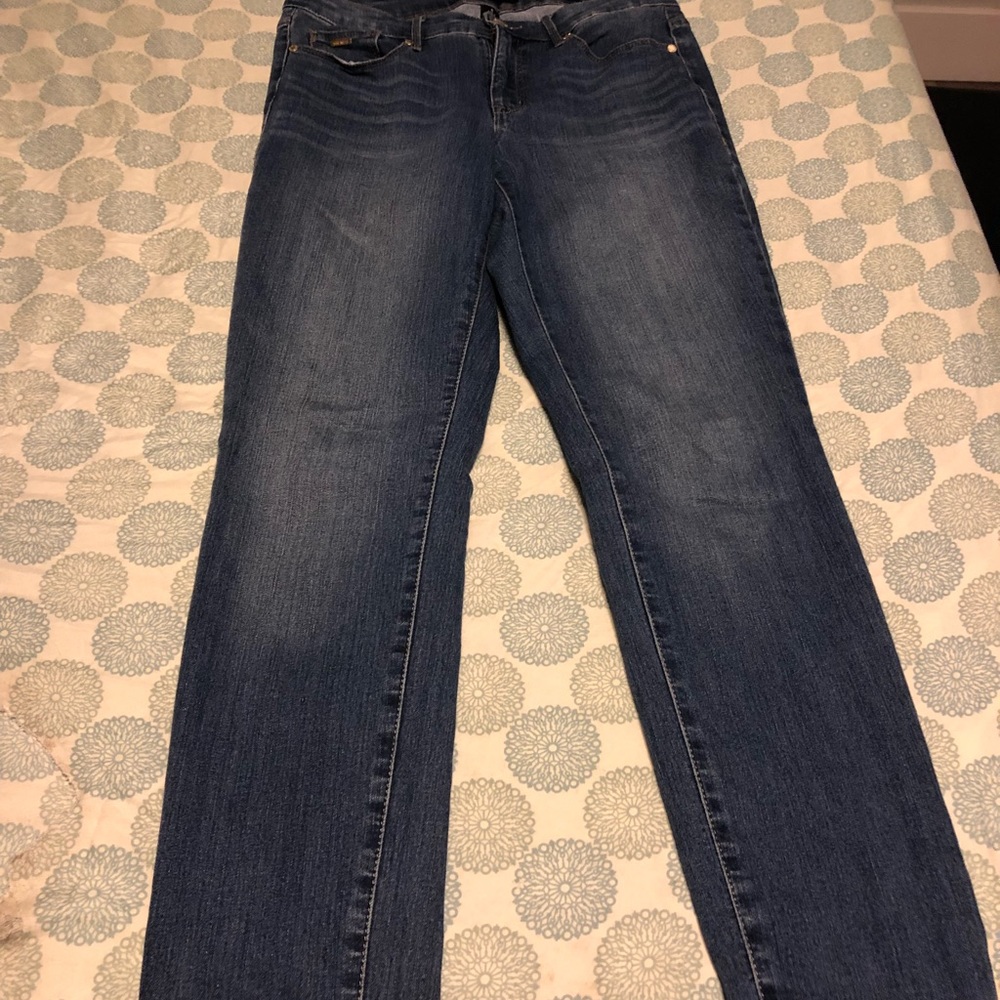 Nine West Mid Rise Skinny Jeans